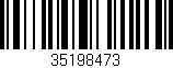 Código de barras (EAN, GTIN, SKU, ISBN): '35198473'