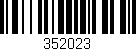 Código de barras (EAN, GTIN, SKU, ISBN): '352023'