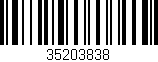 Código de barras (EAN, GTIN, SKU, ISBN): '35203838'