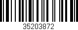Código de barras (EAN, GTIN, SKU, ISBN): '35203872'
