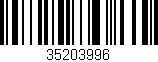 Código de barras (EAN, GTIN, SKU, ISBN): '35203996'