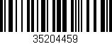 Código de barras (EAN, GTIN, SKU, ISBN): '35204459'