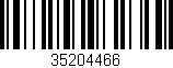 Código de barras (EAN, GTIN, SKU, ISBN): '35204466'