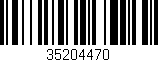 Código de barras (EAN, GTIN, SKU, ISBN): '35204470'