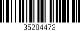 Código de barras (EAN, GTIN, SKU, ISBN): '35204473'