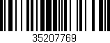 Código de barras (EAN, GTIN, SKU, ISBN): '35207769'