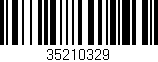 Código de barras (EAN, GTIN, SKU, ISBN): '35210329'