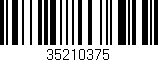 Código de barras (EAN, GTIN, SKU, ISBN): '35210375'