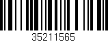Código de barras (EAN, GTIN, SKU, ISBN): '35211565'
