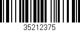 Código de barras (EAN, GTIN, SKU, ISBN): '35212375'