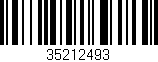 Código de barras (EAN, GTIN, SKU, ISBN): '35212493'