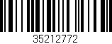 Código de barras (EAN, GTIN, SKU, ISBN): '35212772'