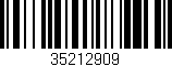 Código de barras (EAN, GTIN, SKU, ISBN): '35212909'