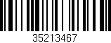 Código de barras (EAN, GTIN, SKU, ISBN): '35213467'