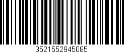 Código de barras (EAN, GTIN, SKU, ISBN): '3521552945085'