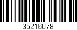 Código de barras (EAN, GTIN, SKU, ISBN): '35216078'