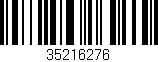 Código de barras (EAN, GTIN, SKU, ISBN): '35216276'