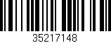 Código de barras (EAN, GTIN, SKU, ISBN): '35217148'