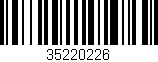Código de barras (EAN, GTIN, SKU, ISBN): '35220226'