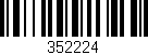 Código de barras (EAN, GTIN, SKU, ISBN): '352224'