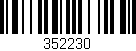 Código de barras (EAN, GTIN, SKU, ISBN): '352230'