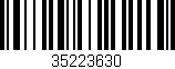 Código de barras (EAN, GTIN, SKU, ISBN): '35223630'