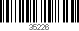 Código de barras (EAN, GTIN, SKU, ISBN): '35226'