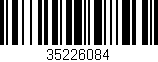 Código de barras (EAN, GTIN, SKU, ISBN): '35226084'