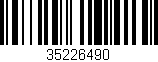 Código de barras (EAN, GTIN, SKU, ISBN): '35226490'