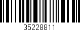 Código de barras (EAN, GTIN, SKU, ISBN): '35228811'