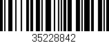 Código de barras (EAN, GTIN, SKU, ISBN): '35228842'
