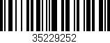 Código de barras (EAN, GTIN, SKU, ISBN): '35229252'