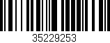 Código de barras (EAN, GTIN, SKU, ISBN): '35229253'