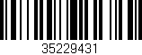 Código de barras (EAN, GTIN, SKU, ISBN): '35229431'