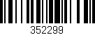 Código de barras (EAN, GTIN, SKU, ISBN): '352299'