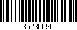 Código de barras (EAN, GTIN, SKU, ISBN): '35230090'