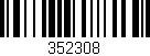 Código de barras (EAN, GTIN, SKU, ISBN): '352308'
