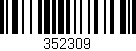 Código de barras (EAN, GTIN, SKU, ISBN): '352309'