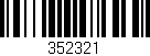 Código de barras (EAN, GTIN, SKU, ISBN): '352321'