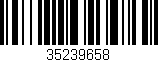 Código de barras (EAN, GTIN, SKU, ISBN): '35239658'