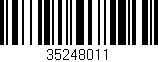 Código de barras (EAN, GTIN, SKU, ISBN): '35248011'