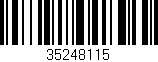 Código de barras (EAN, GTIN, SKU, ISBN): '35248115'