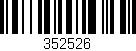 Código de barras (EAN, GTIN, SKU, ISBN): '352526'