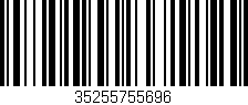 Código de barras (EAN, GTIN, SKU, ISBN): '35255755696'