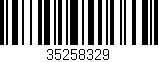 Código de barras (EAN, GTIN, SKU, ISBN): '35258329'