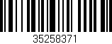 Código de barras (EAN, GTIN, SKU, ISBN): '35258371'