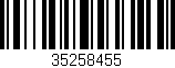 Código de barras (EAN, GTIN, SKU, ISBN): '35258455'