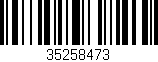 Código de barras (EAN, GTIN, SKU, ISBN): '35258473'