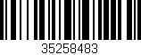 Código de barras (EAN, GTIN, SKU, ISBN): '35258483'
