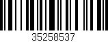Código de barras (EAN, GTIN, SKU, ISBN): '35258537'